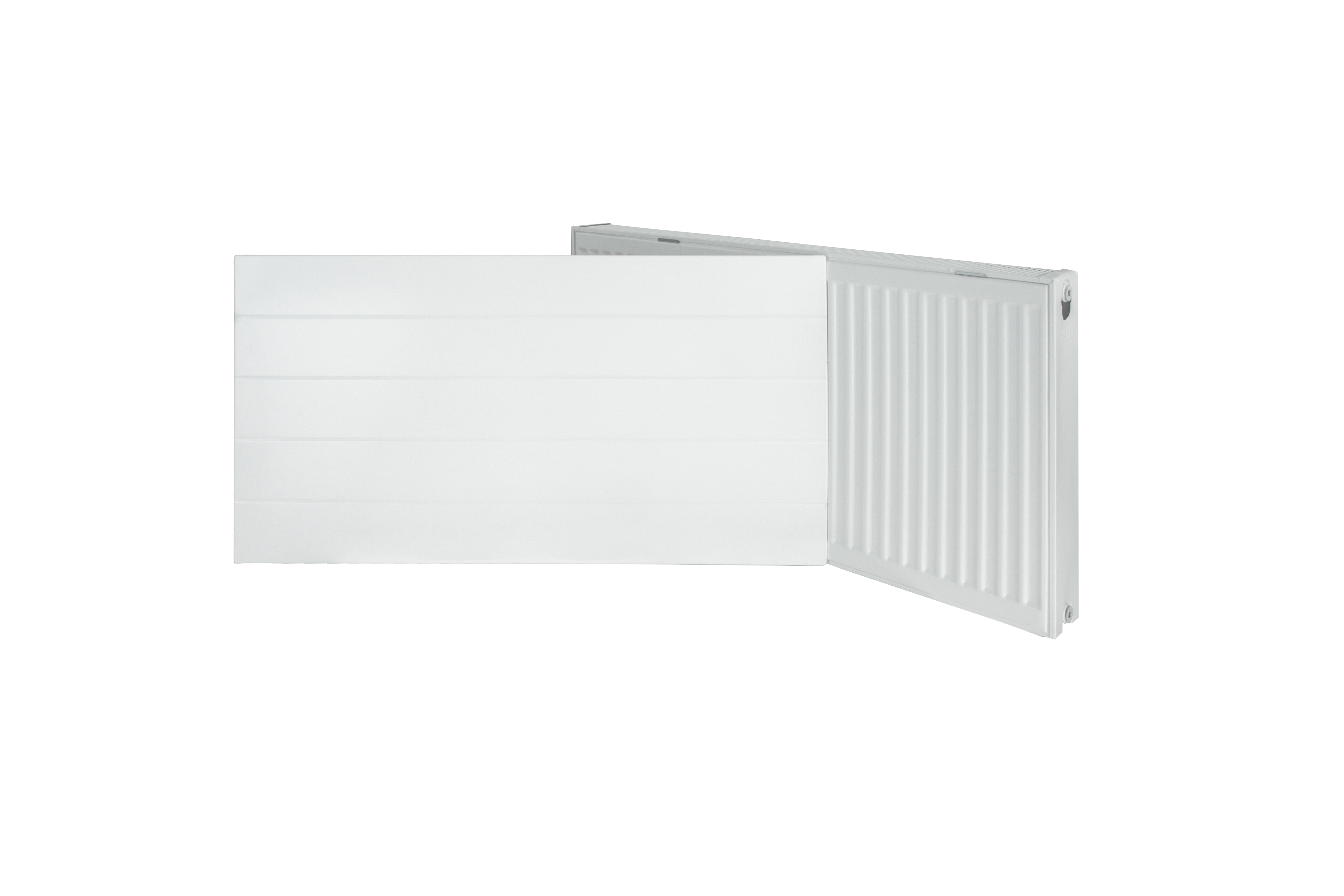  پنل رادیاتور فلت ساده و خط دار (سفید)